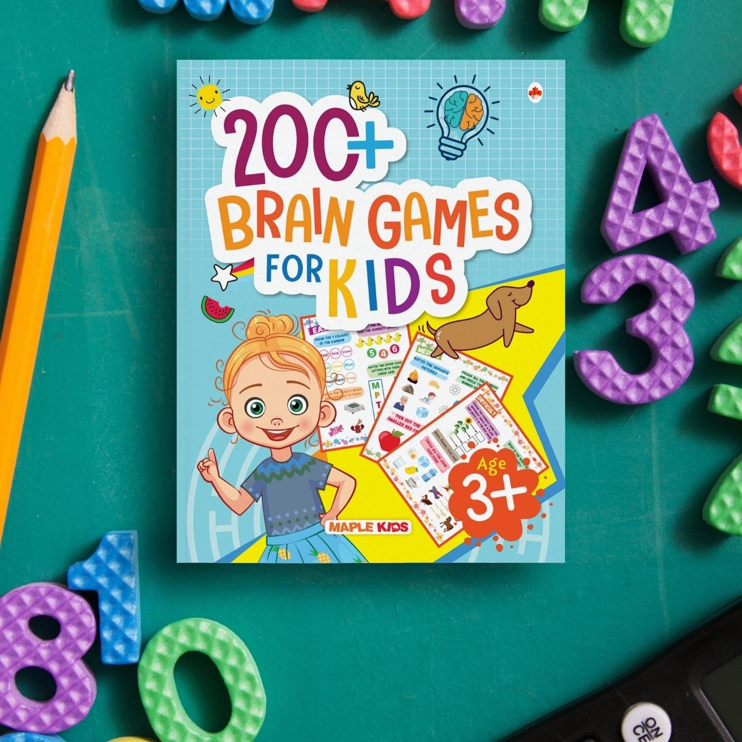 Brain Games for Kids - Brain Teasers and Puzzles - Age 6+ - Brain Boosting Activity Book - Activities for Cognitive Development - Brilliant Brain Activities for Children