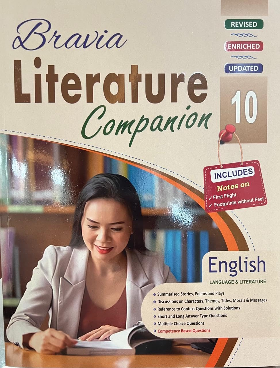 Devjyoti Bravia English Language Literature with Literature Companion Class 10 (Set of 2 Books) - Latest For 2024-25 Session