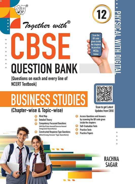 Together with (Physical with Digital) CBSE Question Bank Business Studies For Class 12 - Latest For 2027 Session