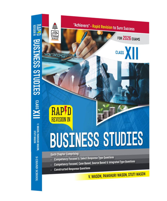 S Chand Rapid Revision in Business Studies for Class 12 - for 2026 Exams