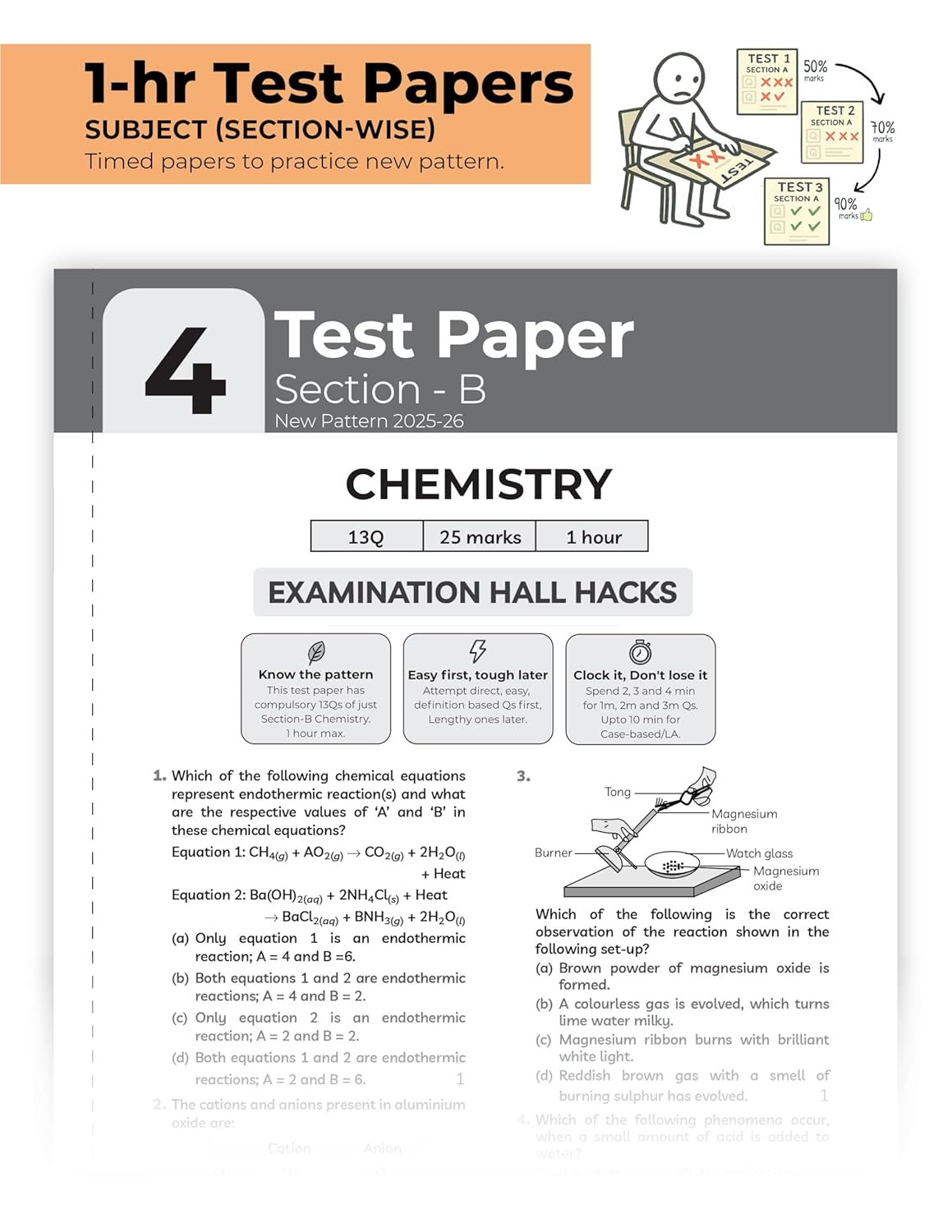 Educart CBSE Sample Paper Science  for Class 10 - Latest for 2025-2026 Session (Introducing exclusive step-by-step new practice concept on 2026 pattern)