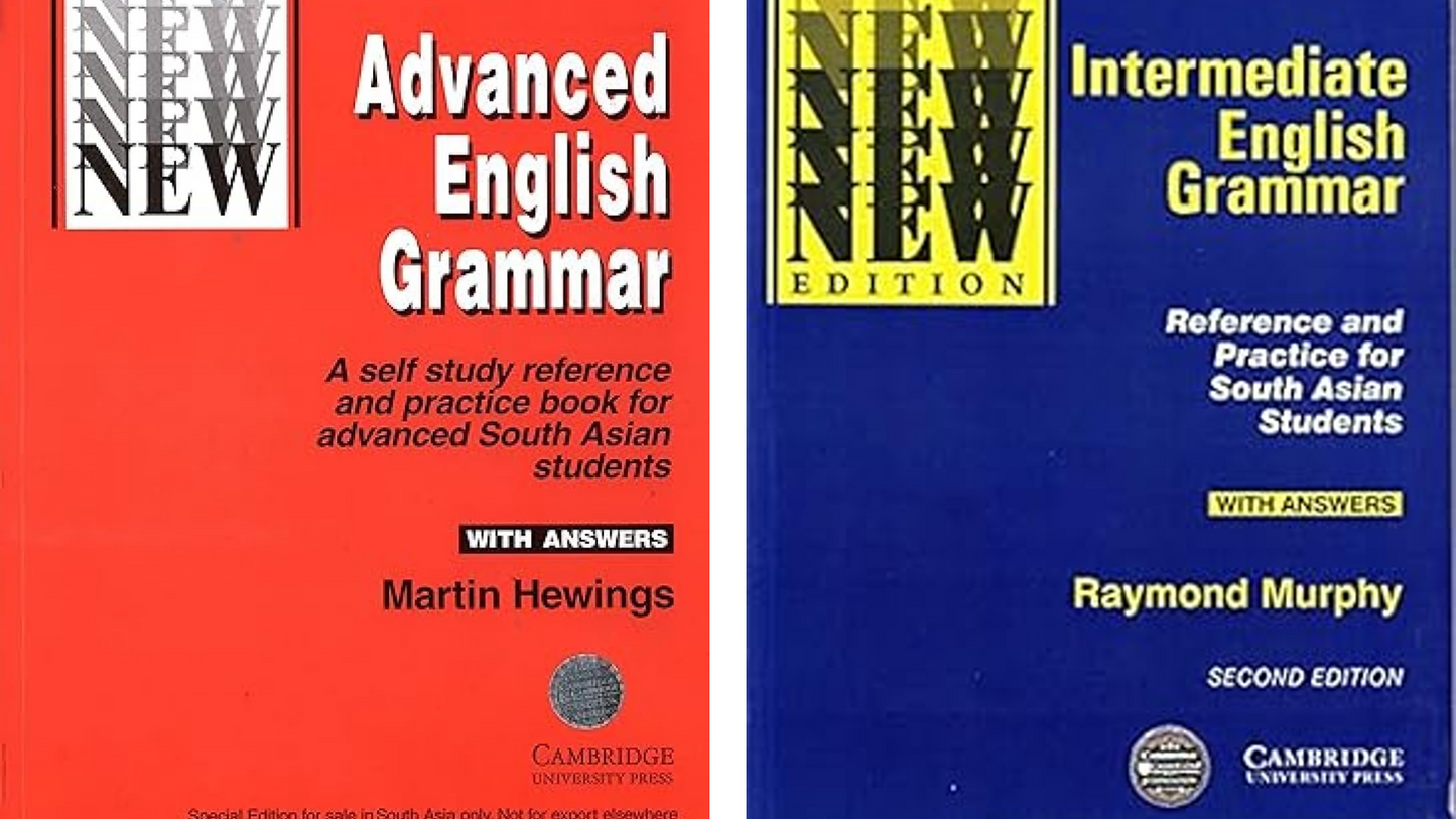 Cambridge Intermediate & Advanced English Grammar with Answers - Set of 2 Books