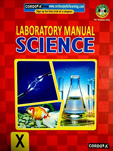 Cordova Laboratory Manual Science for Class 10 - Latest Edition