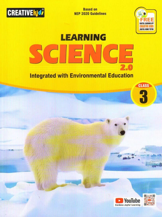 Creative Kids Learning Science (Ver.2.0) for Class 3 (Based on NEP 2020 Guidelines) - Latest for 2025-26 Session. Paperback