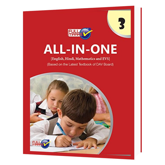 Full Marks DAV All In One For Class 3 - Latest for 2026 Session (Paperback)