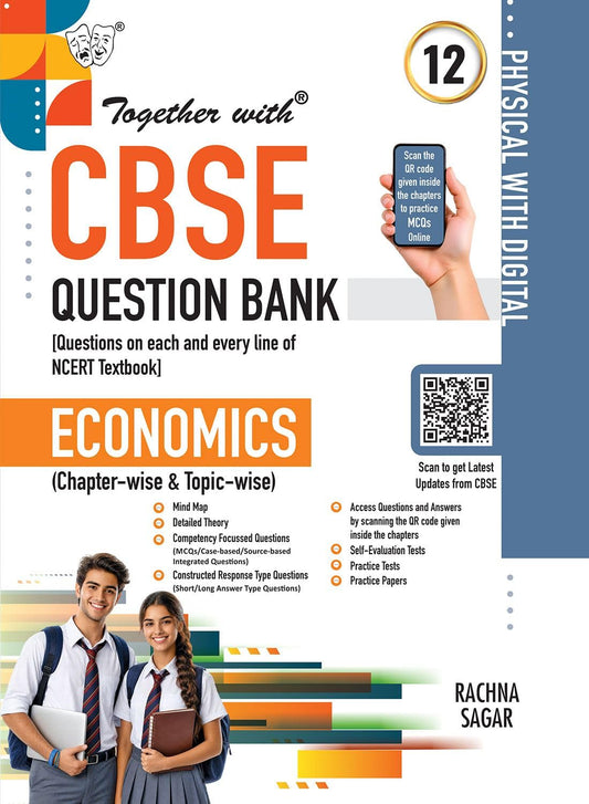 Together with (Physical with Digital) CBSE Question Bank Economics For Class 12 - Latest For 2027 Session