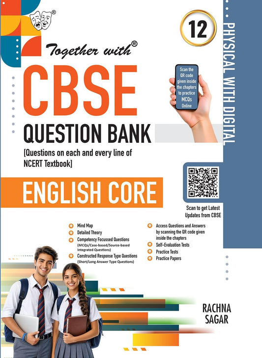 Together with (Physical with Digital) CBSE Question Bank English Core For Class 12 - Latest For 2027 Session