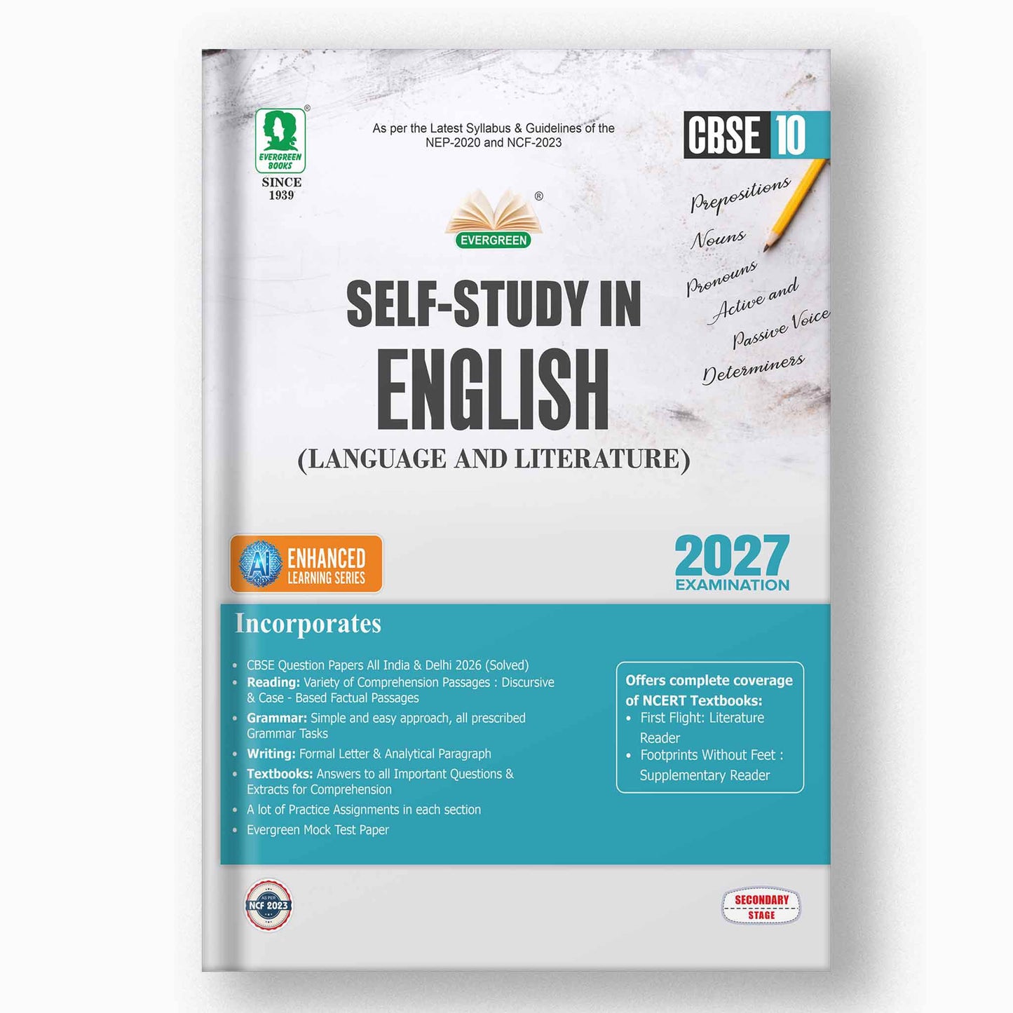 Evergreen CBSE Self Study English Language & Literature Class 10 - Latest for 2026 Examination