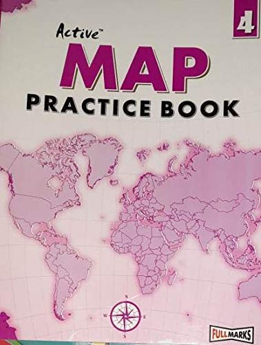 Full Marks CBSE Active Map Practice Book For Class 4 Latest For 2024-25 Session