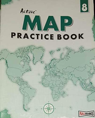 Full Marks CBSE Active Map Practice Book For Class 8- Latest For 2024-25 Session