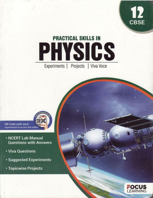 Focus Learning (FM) CBSE Practical Skills in Physics For Class 12 - Latest for 2026 Session. Paperback