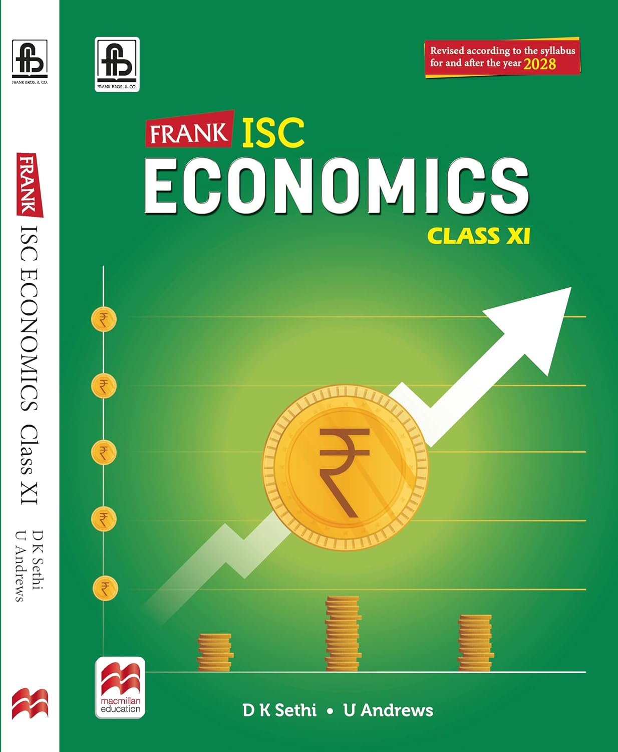 Frank ISC Economics for Class 11 by D.K. Sethi & U Andrews - Latest for 2028 Examination