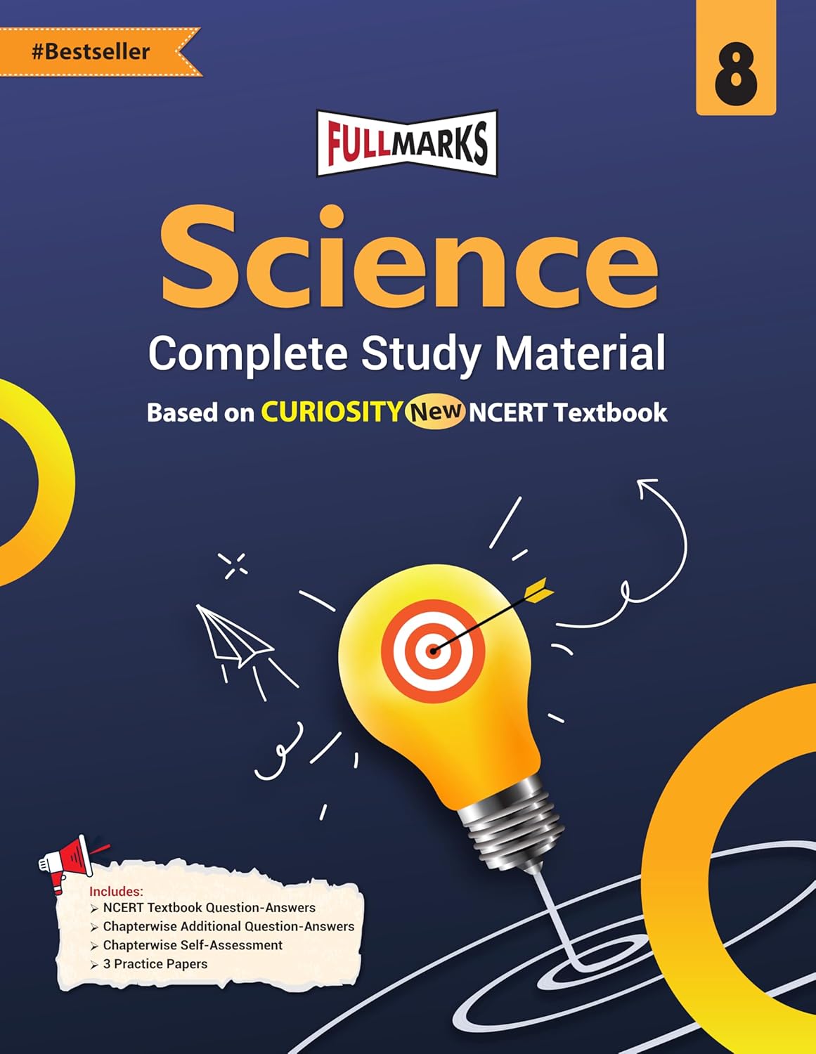 Full Marks CBSE Science (Complete Study Material) for Class 8 I New Edition as per Latest NCERT Textbooks - Latest for 2025-26 Session