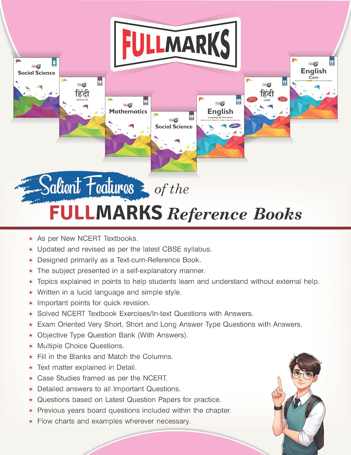 Full Marks Guide Science Class 7 CBSE Support Book. Latest for 2025 Examination.