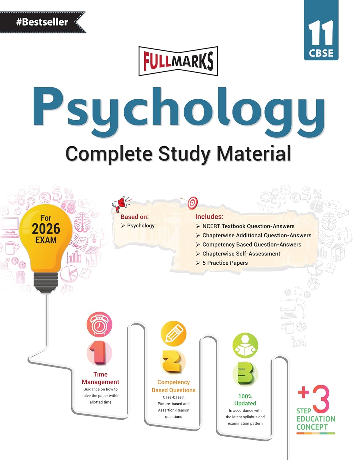 Full Marks Psychology Complete Study Material For Class 11 - Latest for 2027 Session