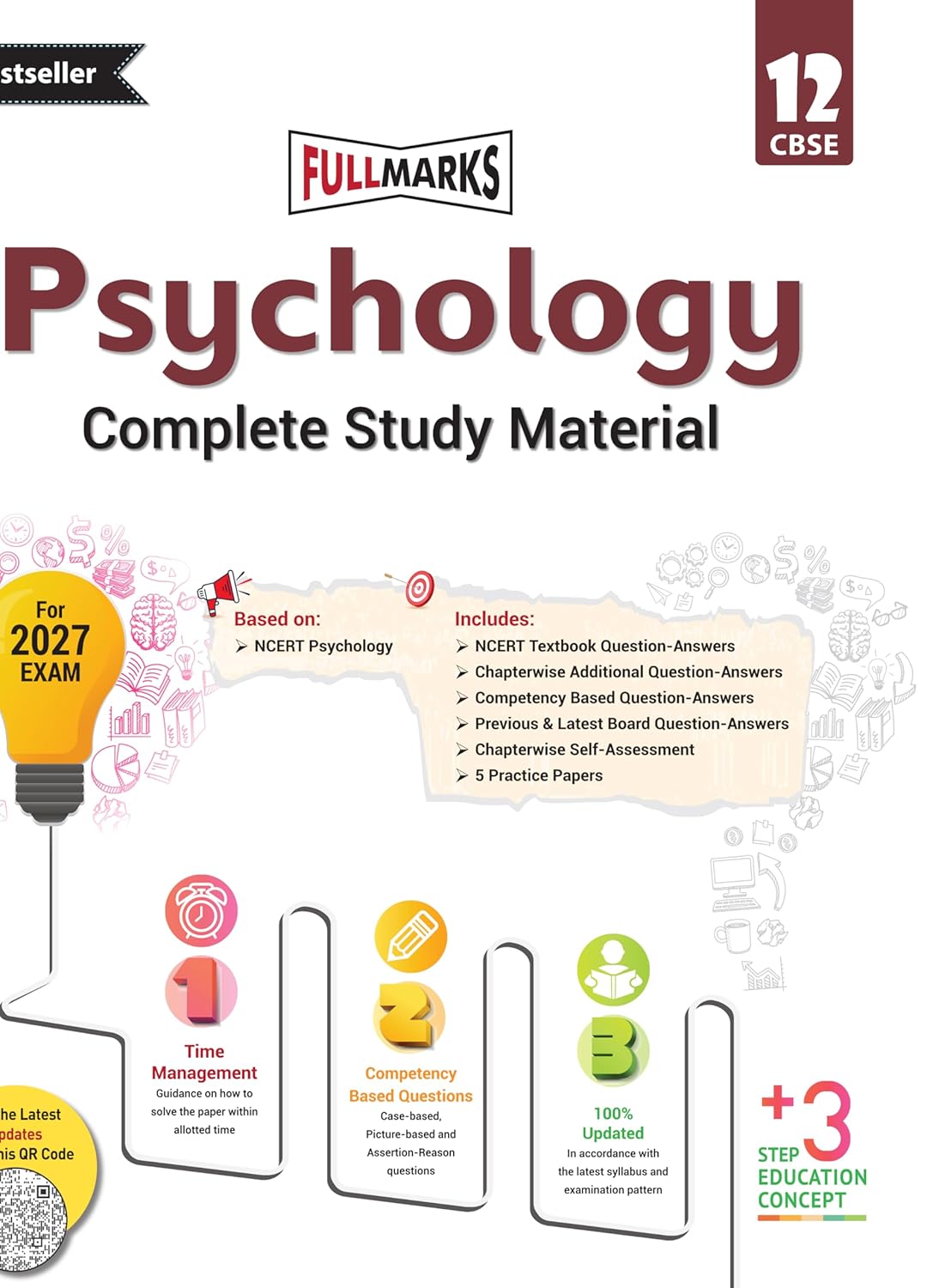 Full Marks Psychology Complete Study Material For Class 12 - Latest for 2027 Session