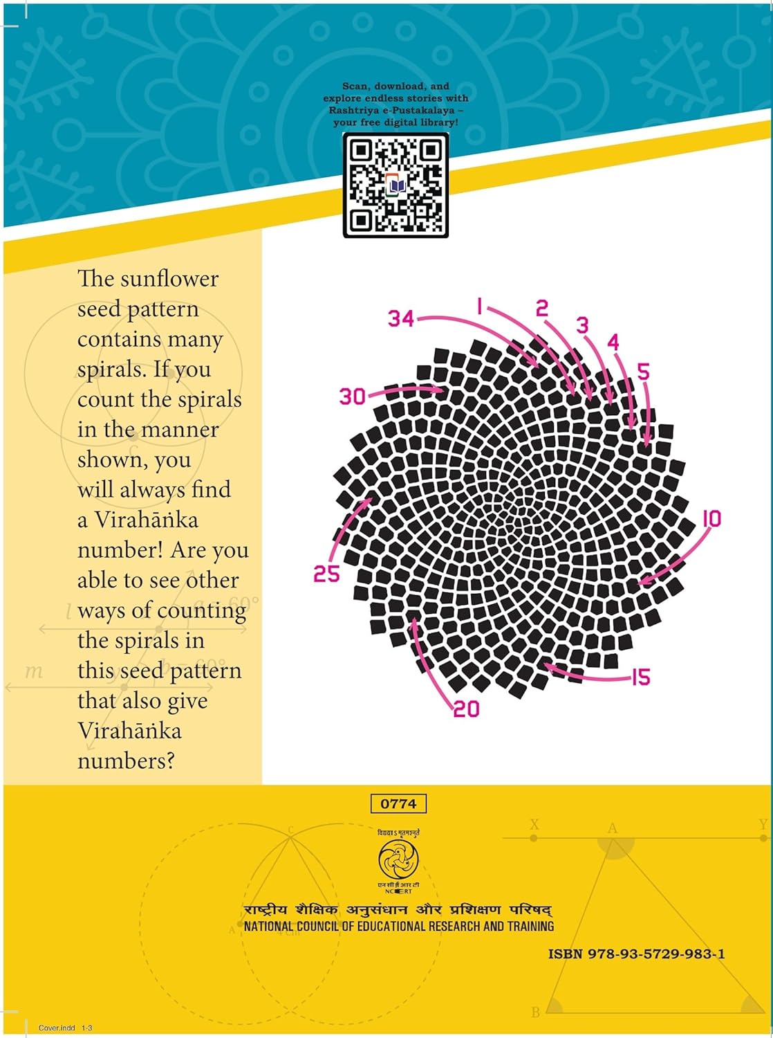 NCERT Ganita Prakash Textbook of Mathematics For Grade 7 (Part I) - (Code 774) - Latest Edition