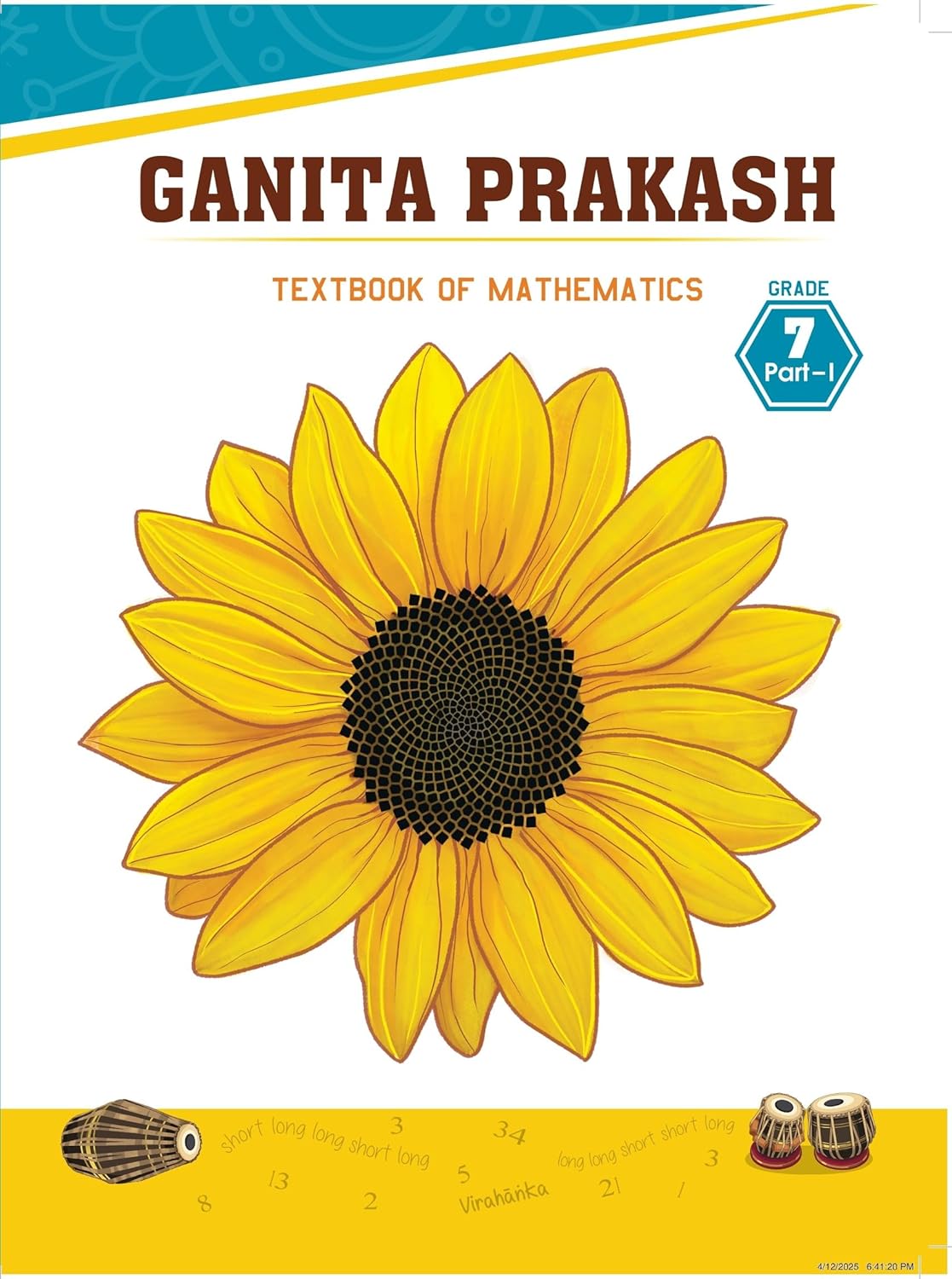 NCERT Ganita Prakash Textbook of Mathematics For Grade 7 (Part I) - (Code 774) - Latest Edition