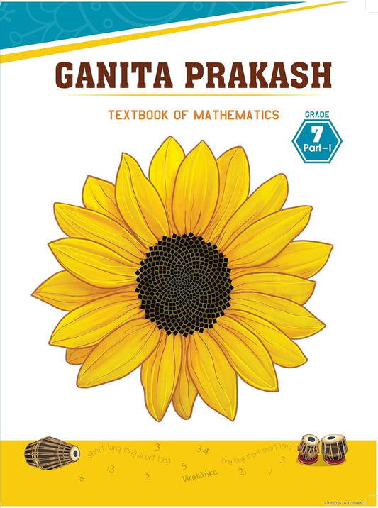 NCERT Ganita Prakash Textbook of Mathematics For Grade 7 (Part I) - (Code 774) - Latest Edition