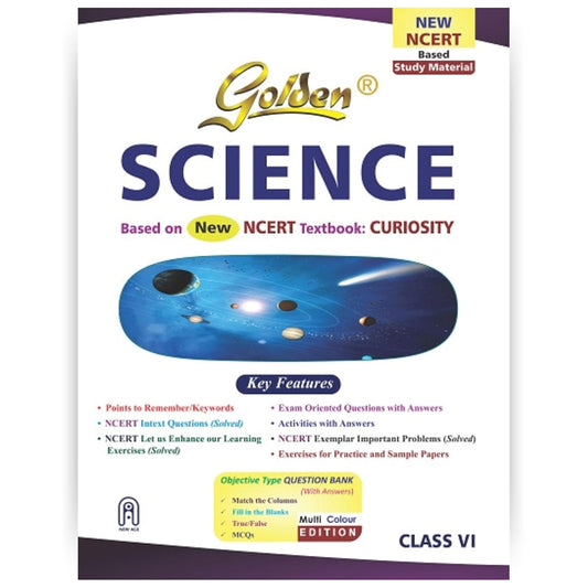 Golden Science Curiosity (Based on New NCERT Textbook) For Class 6 - latest for 2025 session (Paperback)