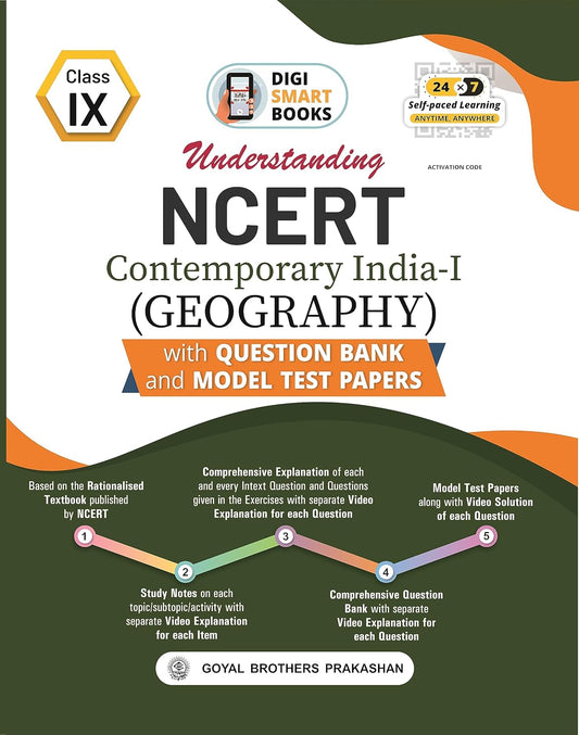 Goyal CBSE Understanding NCERT Contemporary India - I (Geography) Class 9 - for 2025 Examinations - Paperback