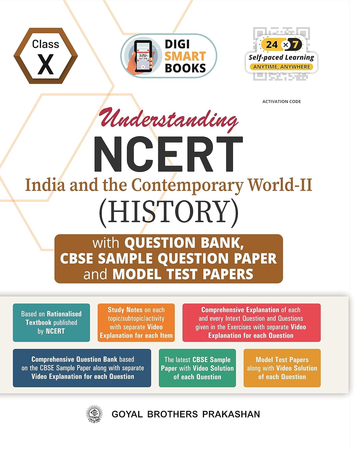 Goyal CBSE Understanding NCERT India and the Contemporary World -II (History) Class 10 - for 2025 Examinations - Paperback