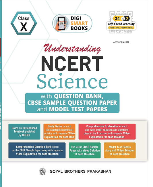 Goyal CBSE Understanding NCERT Science Class 10 - for 2025 Examinations - Paperback