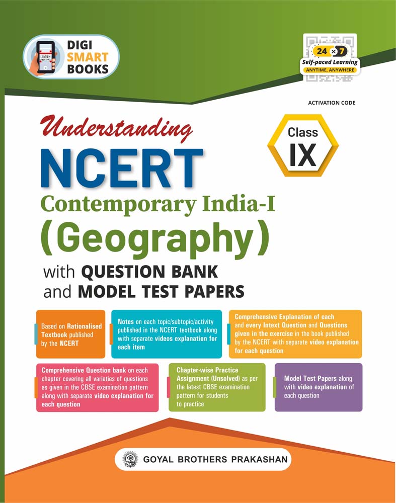 Goyal Understanding NCERT Geography, History and Economics with Question Bank and Model Test Paper Class 9 - Set of 3 Books - Latest for 2026 Examinations - Paperback Edition