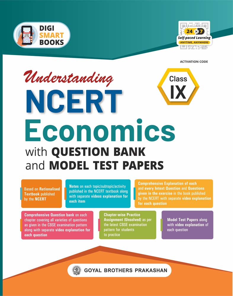 Goyal Understanding NCERT Geography, History, Economics. Science and Mathematics with Question Bank and Model Test Paper Class 9 - Set of 5 Books - Latest for 2026 Examinations - Paperback Edition