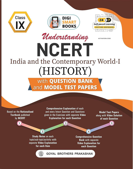 Goyal CBSE Understanding NCERT India and the Contemporary World -I (History) Class 9 - for 2025 Examinations - Paperback