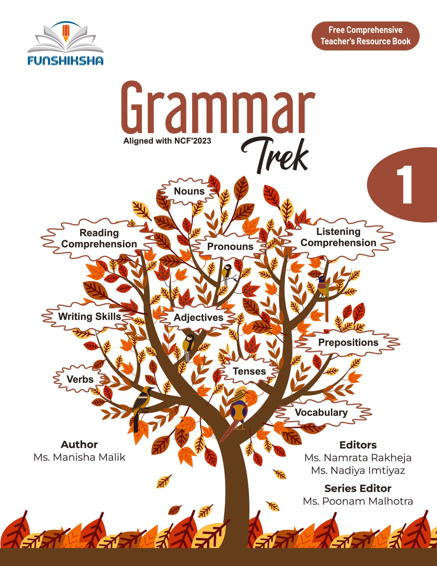 Funshiksha - Grammar Trek For Class 1 - Aligned with NCF