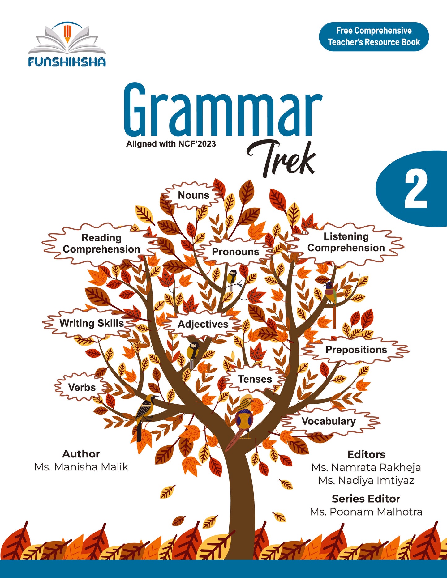 Funshiksha - Grammar Trek For Class 2 - Aligned with NCF
