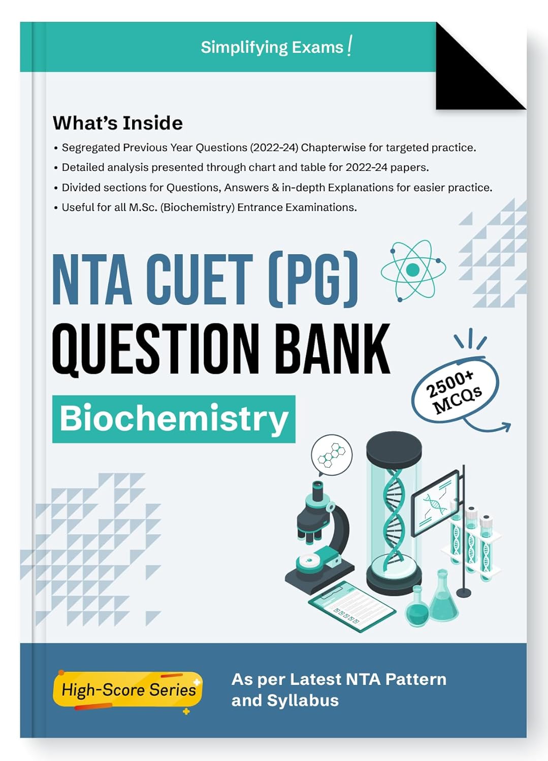 Gurukul By Oswal NTA CUET (PG) Biochemistry Question Bank For M.Sc Biochemistry Entrance Exam 2026