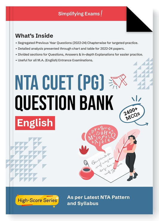 Gurukul By Oswal NTA CUET (PG) English Question Bank For M.A English Entrance Exam 2026