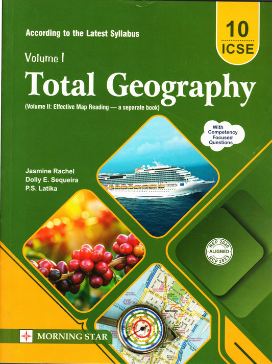 Morning ICSE Total Geography for Class 10 - Latest for 2026-27 Session. Paperback