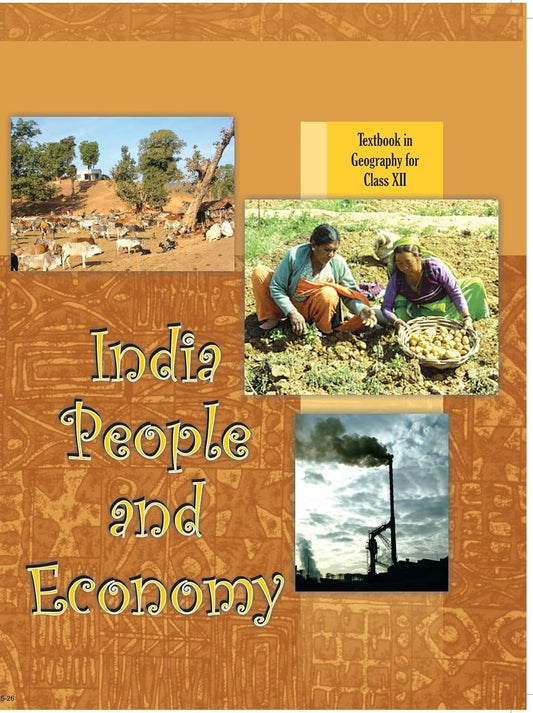 NCERT India People and Economy Textbook in Geography For Class 12 (12099) - Latest Edition