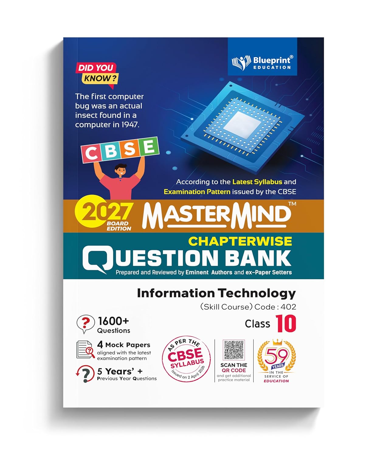 Blueprint - Mastermind Information Technology CBSE Question Bank for Class 10 - Latest for 2027 Examination