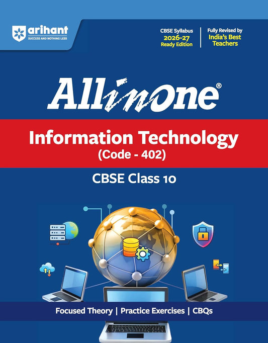 Arihant All in One Information Technology (Code -402 ) for Class 10 - Latest for 2026-27 Edition