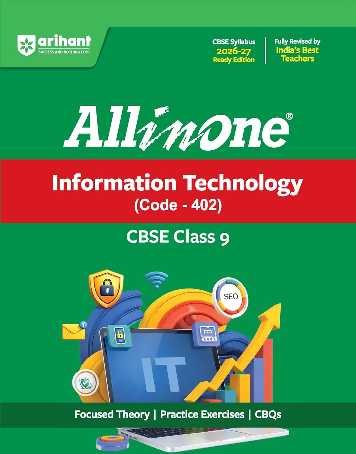 Arihant All in One Information Technology (Code -402 ) for Class 9 - Latest for 2026-27 Edition
