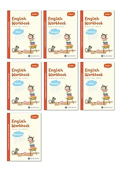 Key2practice Class 1 English Grammar Activity Workbooks (Set of 7 Books) - Latest for 2024-25 Session