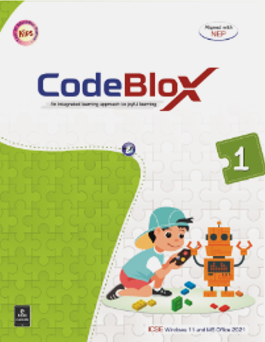 KIPS ICSE Code Blox for Class 1 (An Integrated Learning Approach To Joyful Learning) - Latest for 2025 Session. Paperback