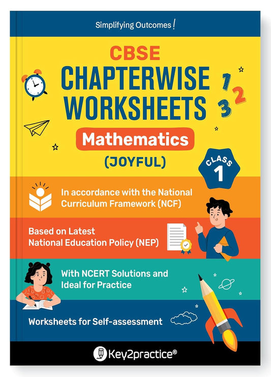 Key2Practice CBSE Chapterwise Worksheet Mathematics (Joyful) for Class 1