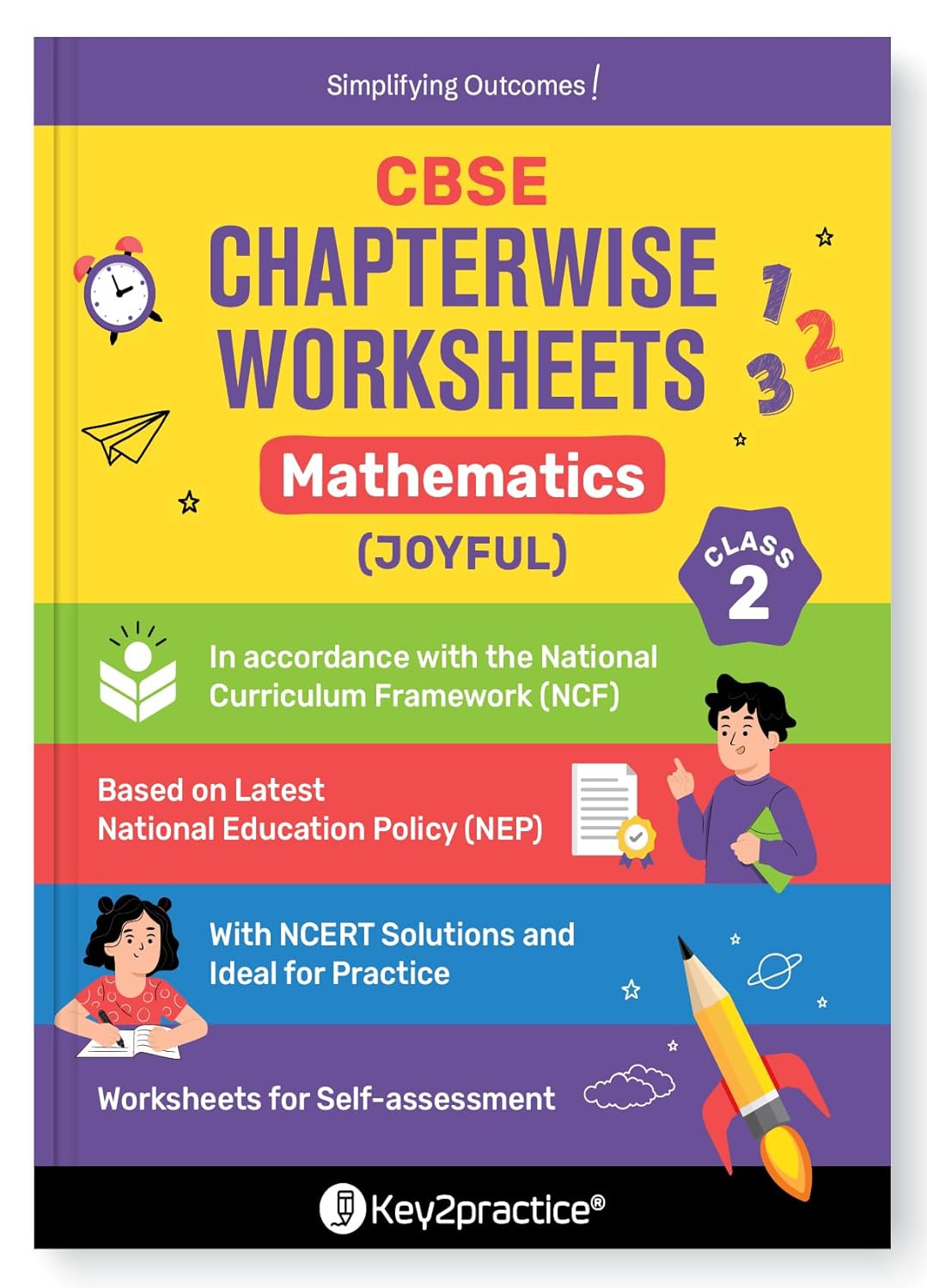 Key2Practice CBSE Chapterwise Worksheet Mathematics (Joyful) for Class 2