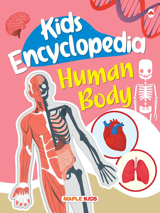 Maple Kids Encyclopedia - Human Body - Questions and Answer with Pictures - Knowledge Books for Kids