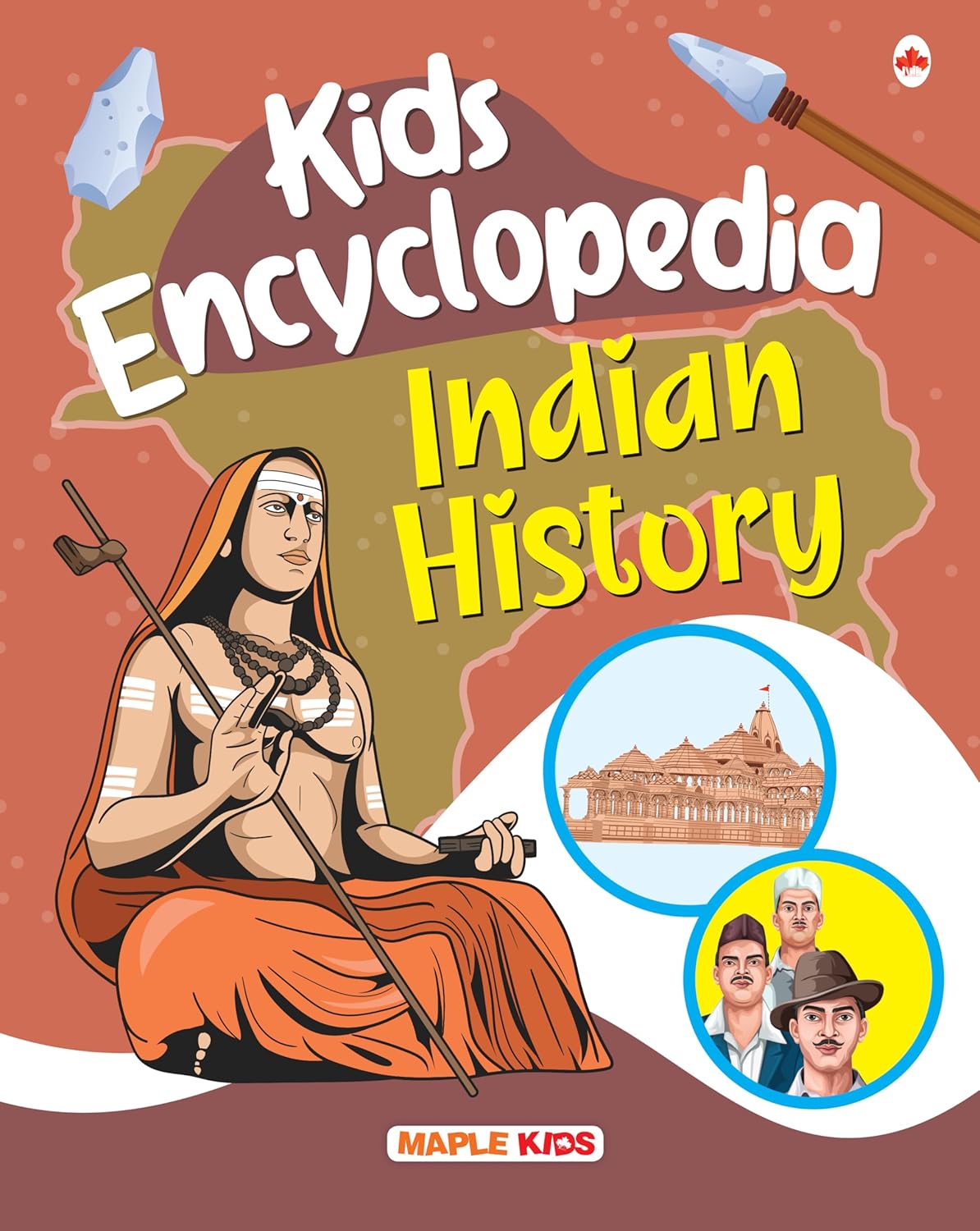 Maple Kids Encyclopedia - Indian History - Knowledge Book for Kids - Picture Book for Kids. Paperback