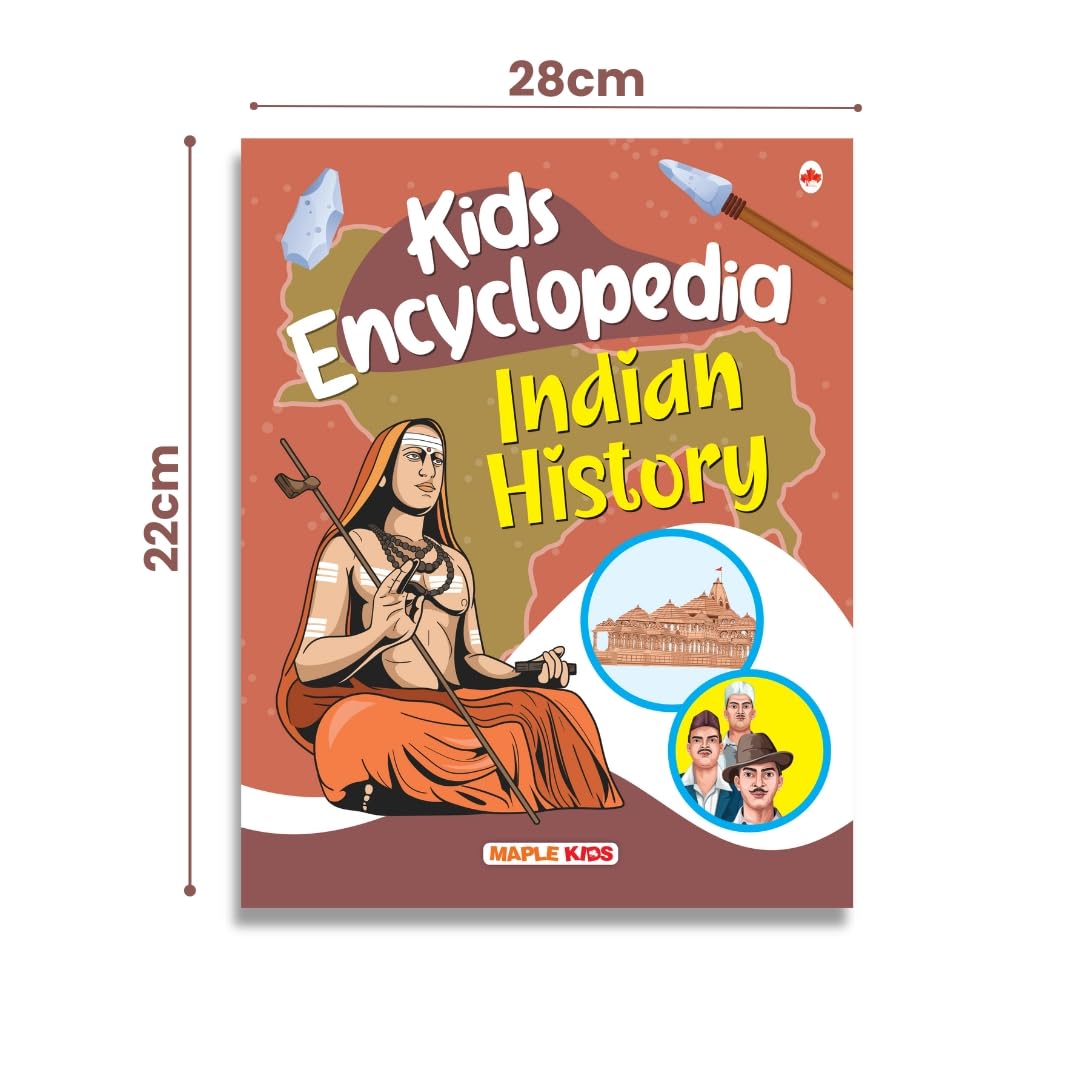 Maple Kids Encyclopedia - Indian History - Knowledge Book for Kids - Picture Book for Kids. Paperback