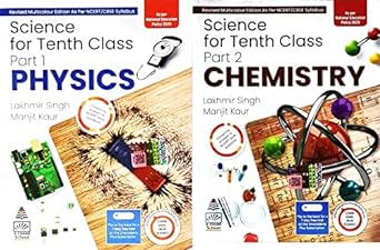 Lakhmir Singh Manjit Kaur Class 10 Science Combo of 2 - Physics & Chemistry for 2024-25 Session