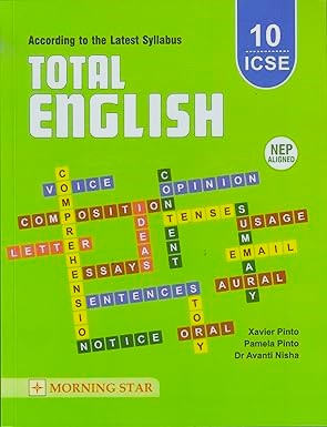 Morning ICSE Total English for Class 10 - Latest for 2025-26 Session