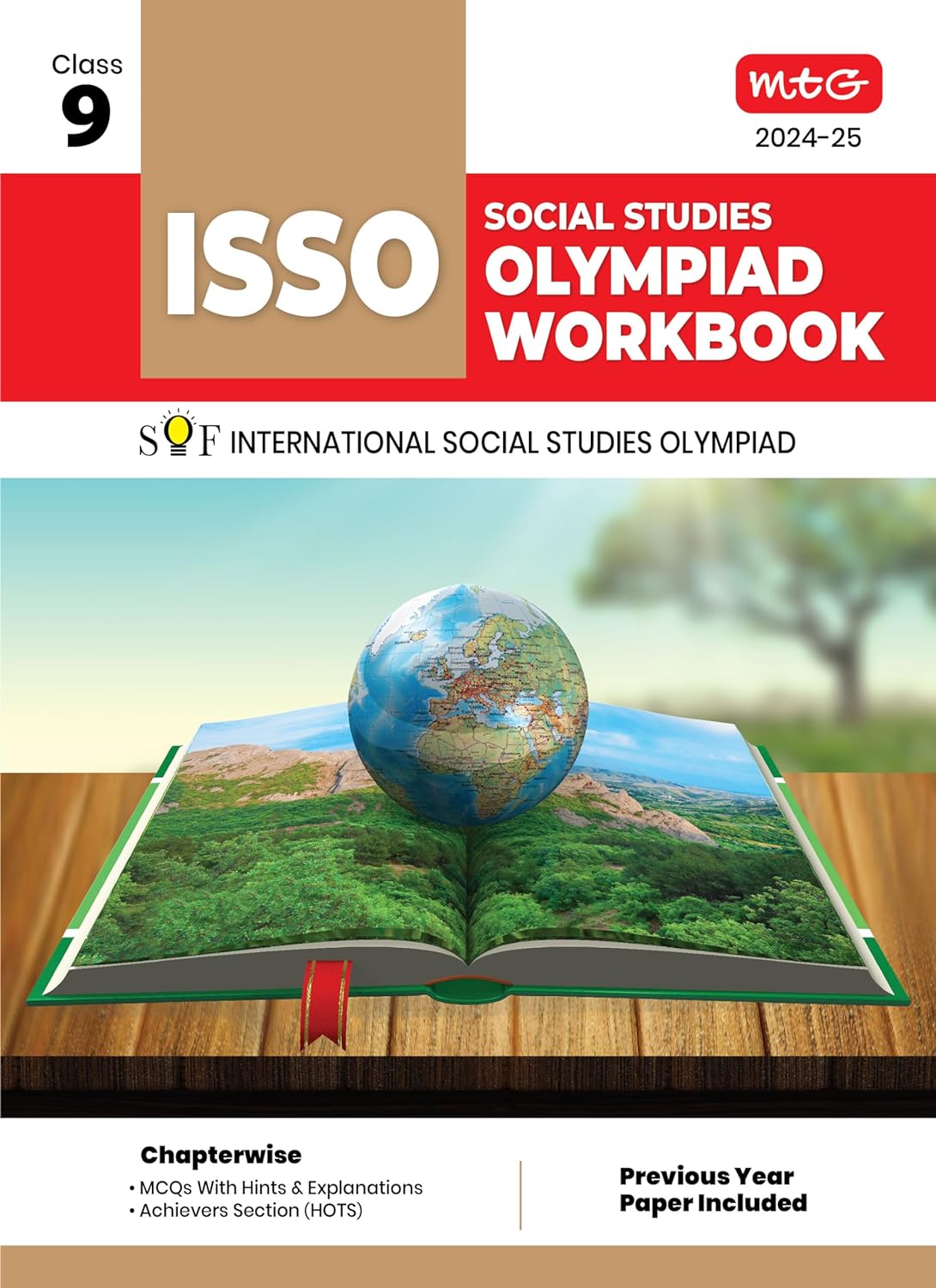 MTG Olympiad ISSO Social Studies Workbook For Class 9 - Latest for 2024-25 Session