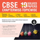 MTG CBSE 10 Years (2025-2016) Chapterwise Topicwise Solved Papers Class 12 Physics - CBSE Champion For 2026 Exam